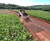 Mercedes avança com melhorias nas estradas rurais na Sanga Mineira