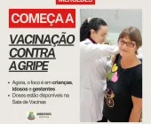 Mercedes inicia vacinação contra a gripe com foco em crianças, idosos e gestantes