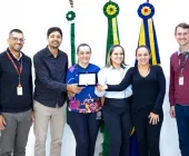 Guaíra recebe visita do Sesc para entrega de título e parceria em novos projetos culturais