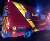 Acidente em Marechal Rondon deixa jovem com ferimentos graves