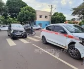 Em 10 minutos, dois acidentes são registrados no mesmo lugar em Marechal Rondon