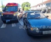 Atropelamento e colisão em avenidas de Marechal Rondon mobilizam Bombeiros
