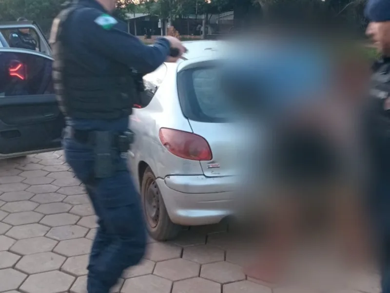 Homem é preso por tentativa de sequestro da ex-companheira e filho em Guaíra