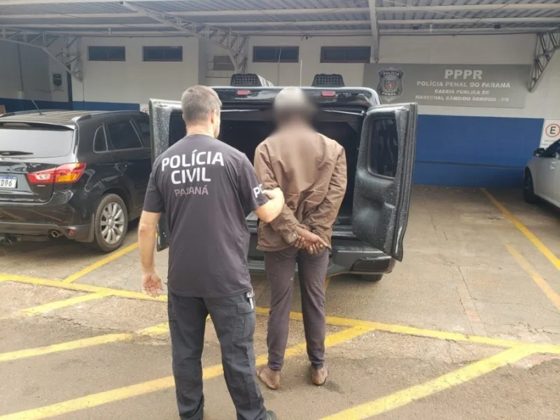 Homem condenado por vários crimes é preso em Marechal Rondon