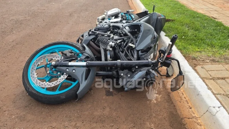Grave colisão entre motos deixa dois feridos em Nova Santa Rosa