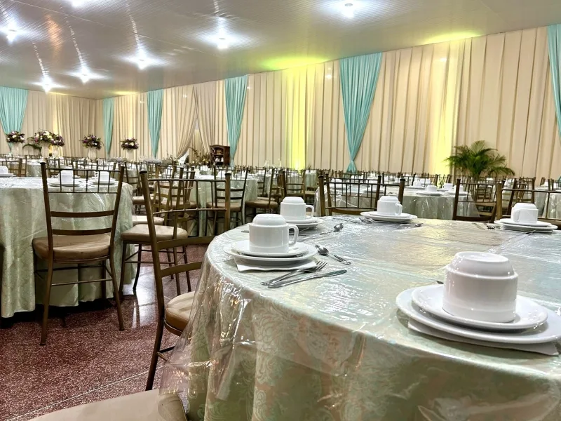 Tudo pronto para o melhor Café Colonial da região, em Mercedes