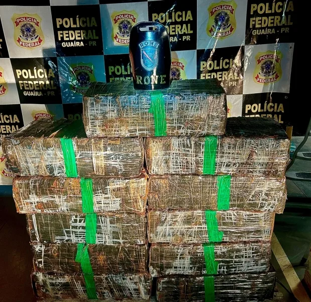 RONE realiza grande apreensão de drogas em Guaíra