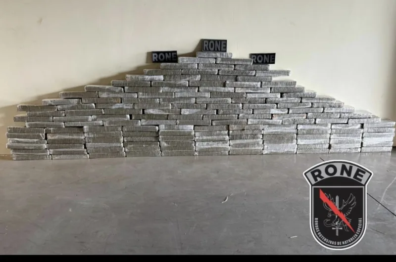 RONE realiza mais uma grande apreensão de drogas em Guaíra