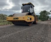 Mercedes utiliza material fresado da BR-163 para melhorar estradas rurais