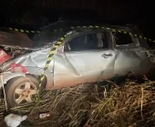 Homem morre em capotamento na PR-182 em Toledo