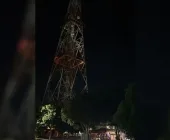 Homem sobe em torre e mobiliza PM, Bombeiros e SAMU em Marechal Rondon