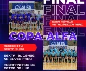 Grande final da Copa Alfa de Futsal de Mercedes será nesta sexta com Feira da Lua