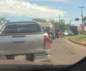 Obras causam filas intensas e acidente com quatro veículos na Ponte Ayrton Senna