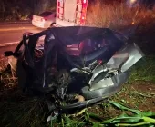 Grave acidente deixa bebê, adolescente e casal feridos em Toledo