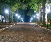 Área de Lazer do Arroio Guaçu ganha novo sistema de iluminação