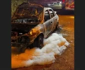 Quatro corpos carbonizados são encontrados em carro em chamas em SC; morador relata grito e explosão