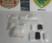 PF e BPFRON apreendem haxixe após perseguição em Guaíra