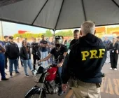PRF realiza Ação Educativa para motociclistas em empresa de Marechal Rondon