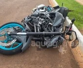 Grave colisão entre motos deixa dois feridos em Nova Santa Rosa