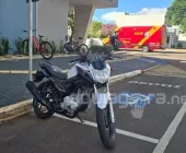 Mulher fica ferida em acidente no centro de Marechal Rondon
