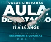 Guaíra abre vagas para aulas de natação destinadas a jovens de 11 a 14 anos