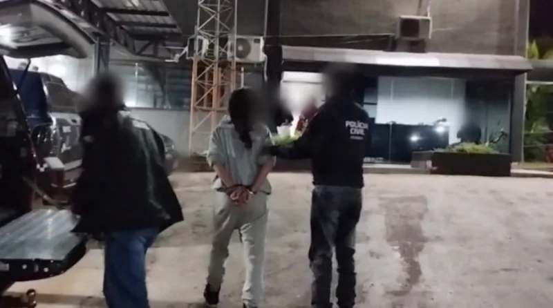 Mulher do "Homem-Aranha" do crime também é presa pela Polícia Civil em Toledo