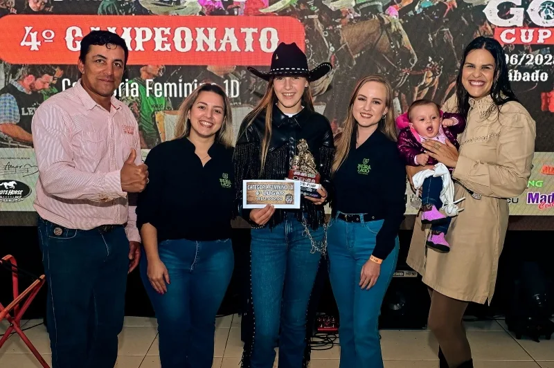 Jovem de Mercedes conquista título mirim no Let's Go de Três Tambores em Toledo