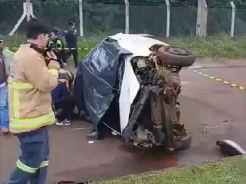 Jovem morre em grave acidente na entrada de Salto del Guairá, no Paraguai