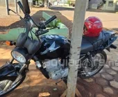 Acidente no centro de Marechal Rondon deixa motociclista ferido