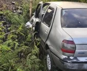 Acidente envolve dois carros na BR-163 entre Marechal Rondon e Mercedes