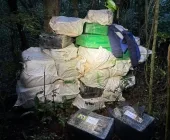 Polícia apreende 1200 kg de maconha em Mercedes