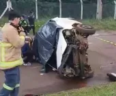 Jovem morre em grave acidente na entrada de Salto del Guairá, no Paraguai