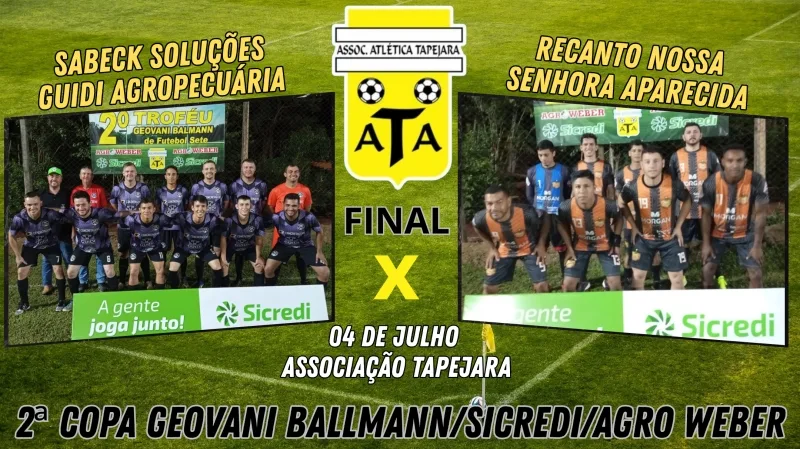 Grande final do Campeonato do Tapejara acontece nesta sexta-feira