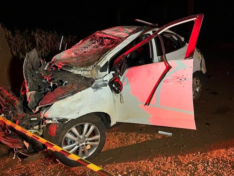 Acidente na PR-182 deixa um morto e outro gravemente ferido entre Maripá e Palotina