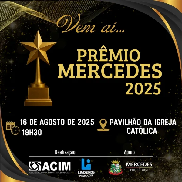 ACIM confirma realização do Prêmio Mercedes, que irá premiar empresas destaque