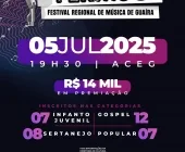 FERMUG contará com 34 apresentações no sábado, em Guaíra