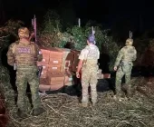 PF e BPFRON localizam depósito e apreendem 28 mil pacotes de cigarros em Terra Roxa