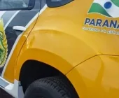 Adolescente conduzindo moto colide com viatura do BPFRON em Guaíra