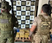 Três homens são presos com drogas e revólver no interior de Guaíra