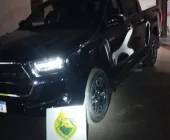 Polícia Militar recupera Hilux furtada e detém quatro pessoas em Guaíra