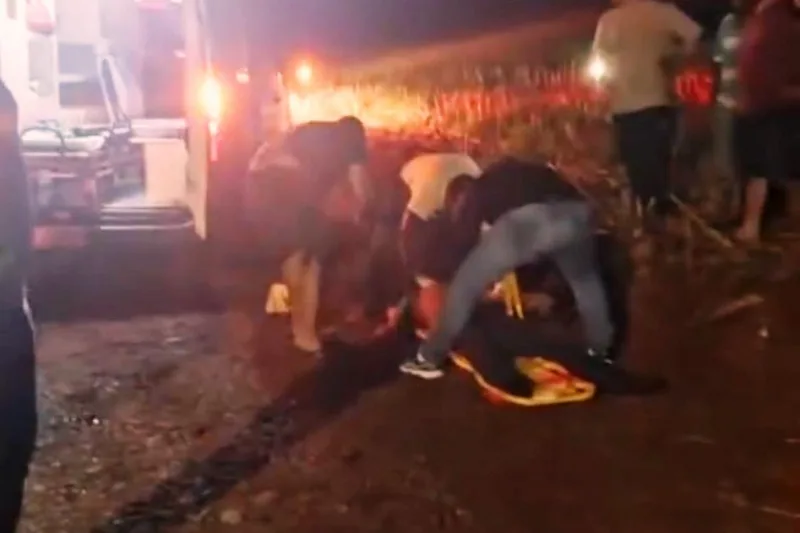 Caminhoneiro morre atropelado por carro em Maripá