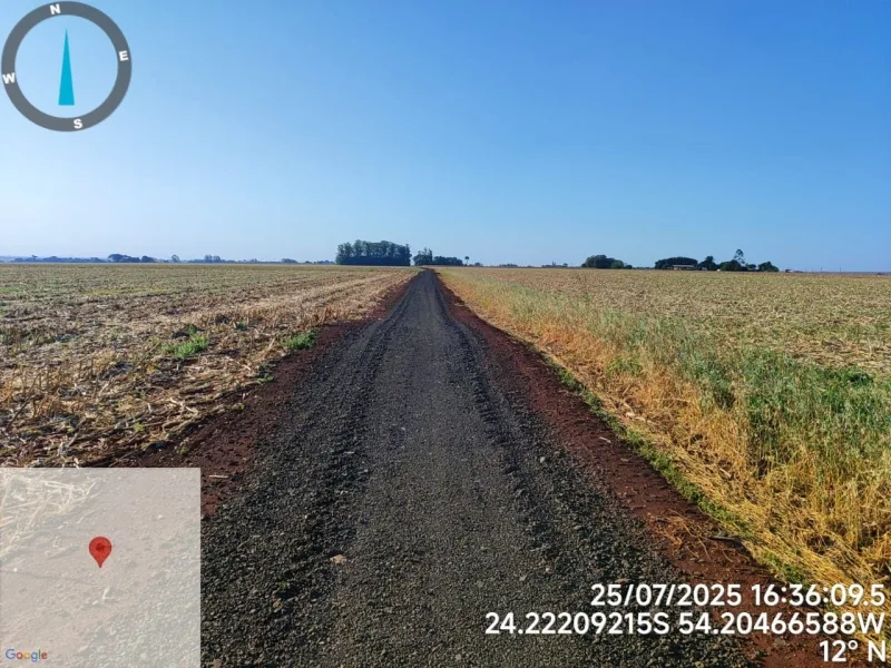 Prefeitura de Guaíra realiza melhorias em estradas rurais do município
