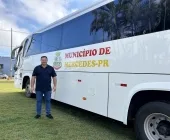 Prefeitura de Mercedes adquire o 1º ônibus 0 KM da história