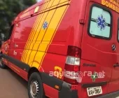 Batida entre carro deixa adolescente ferida em Marechal Rondon