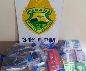 Tentativa de furto termina com troca de tiros em Palotina e homem baleado pela PM