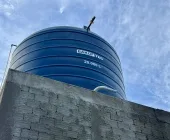 Novo Rio do Sul recebe nova base e caixa de água ampliada