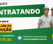 MCR Amidos abre vagas para novos colaboradores