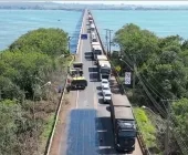 Obras na Ponte Ayrton Senna serão retomadas nesta quarta-feira, em Guaíra