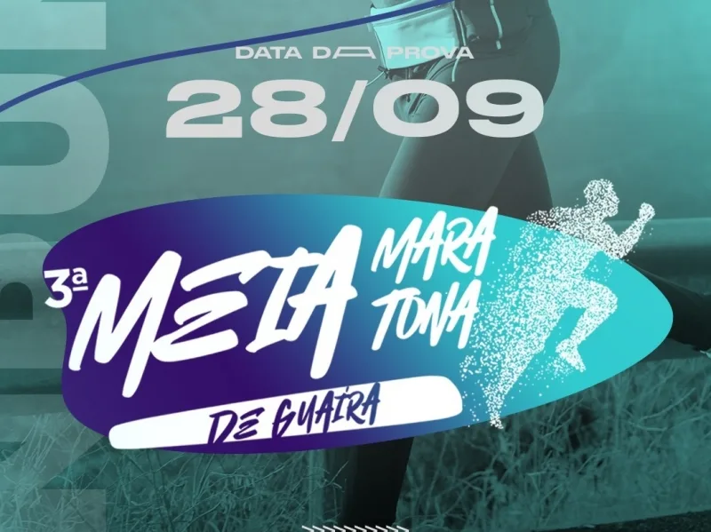 Abertas inscrições para 3ª Meia Maratona de Guaíra