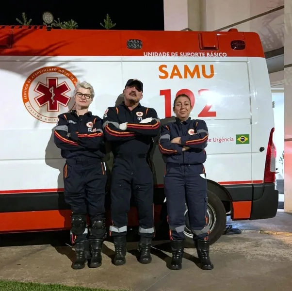Bebê nasce dentro de ambulância do SAMU em Guaíra